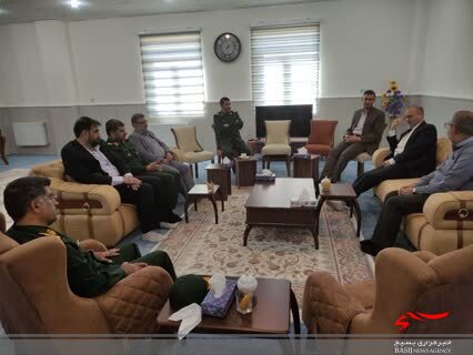 دیدار مسئولان قضایی استان با فرمانده سپاه فتح
