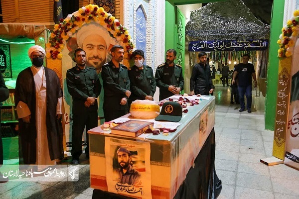 مراسم گرامیداشت شهدای مدافع امنیت بخش بیرم در لارستان برگزار شد