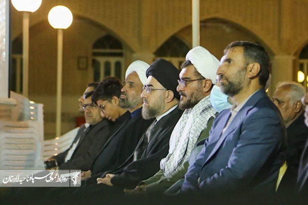 مراسم گرامیداشت شهدای مدافع امنیت بخش بیرم در لارستان برگزار شد