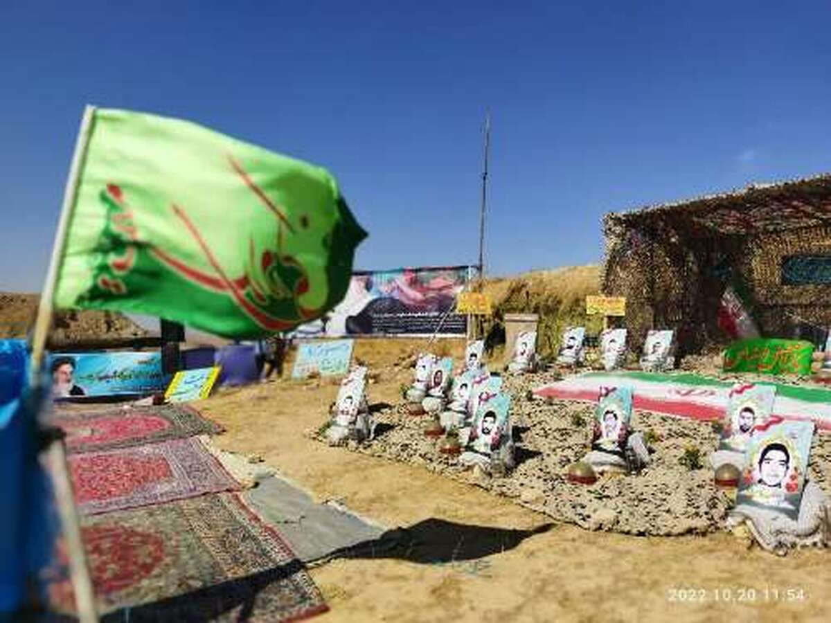 نهمین یادواره شهدای روستای بلغان شهرستان شیروان برگزار شد