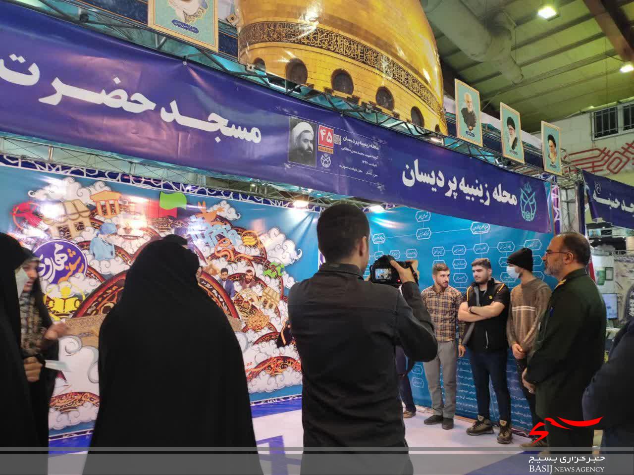 فرمانده سپاه استان قم با ظرفیت‌های محله زینبیه پردیسان آشنا شد