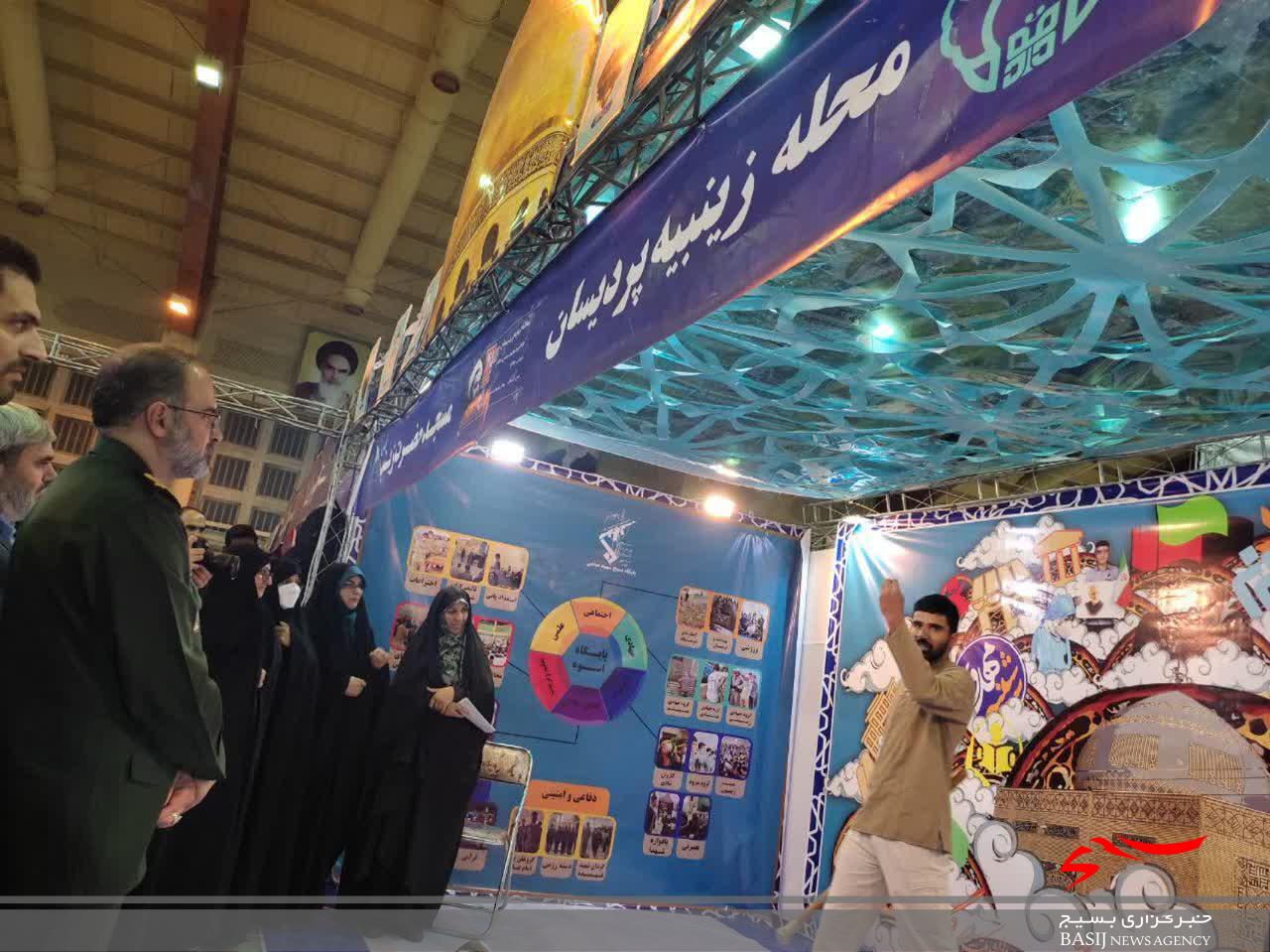 فرمانده سپاه استان قم با ظرفیت‌های محله زینبیه پردیسان آشنا شد
