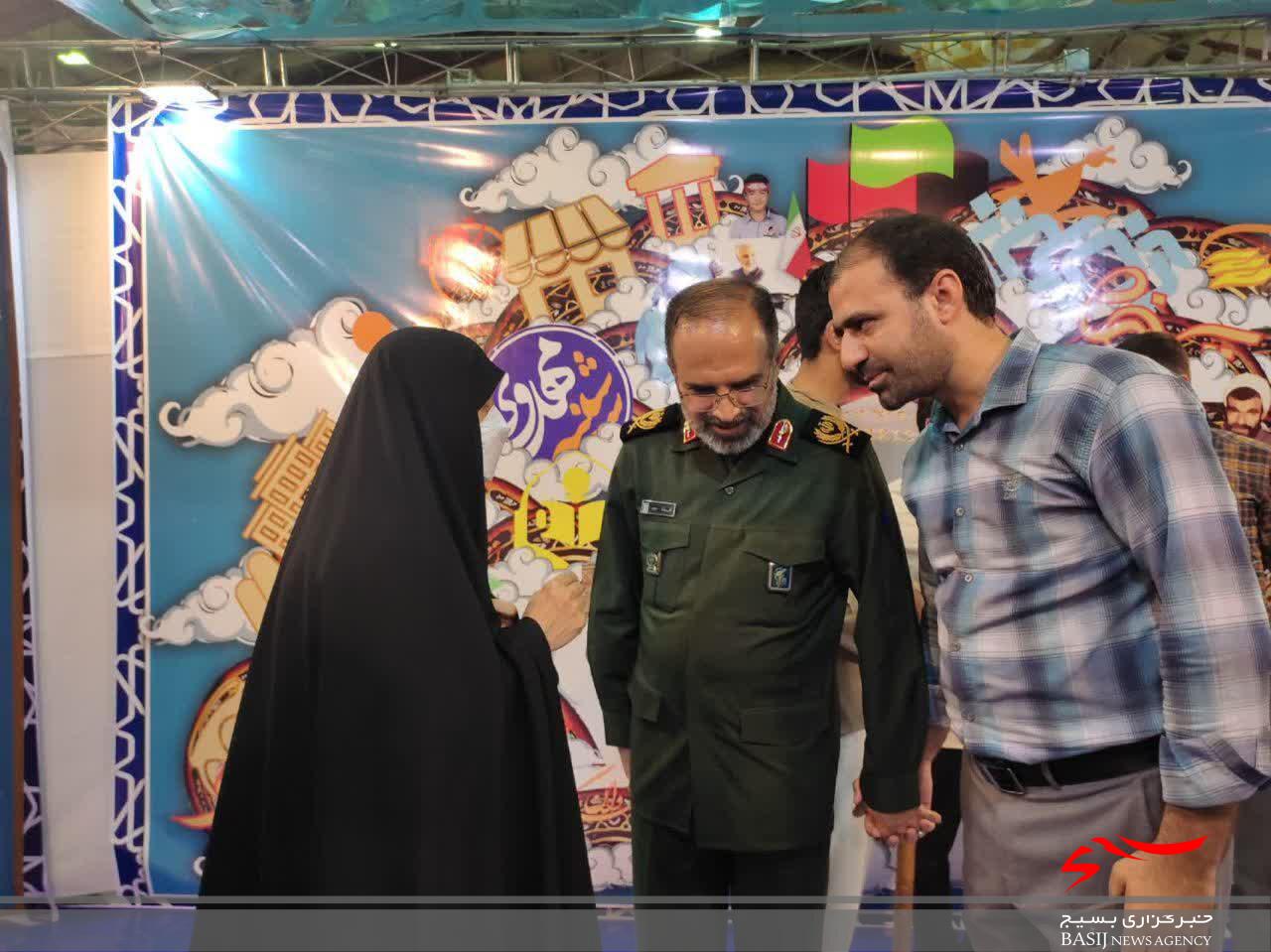 فرمانده سپاه استان قم با ظرفیت‌های محله زینبیه پردیسان آشنا شد