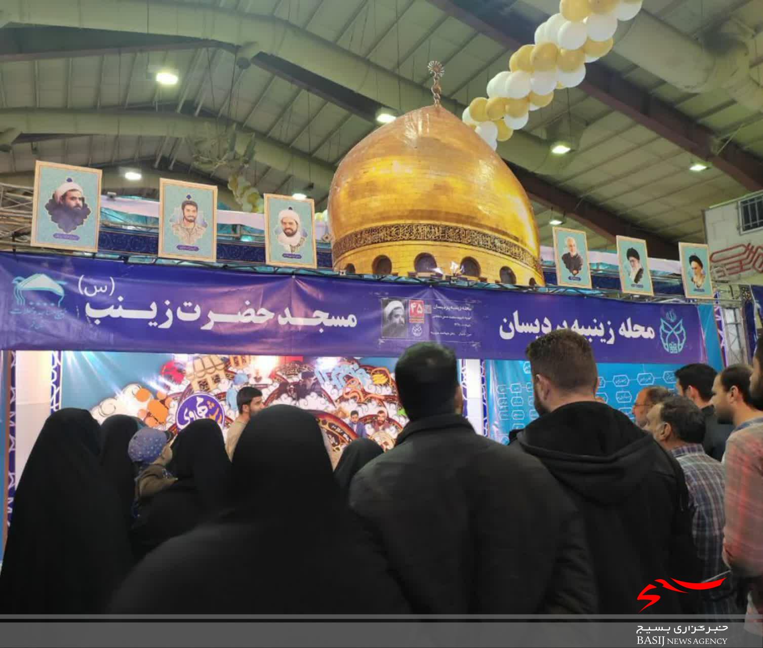 فرمانده سپاه استان قم با ظرفیت‌های محله زینبیه پردیسان آشنا شد