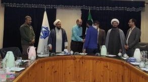 مراسم تکریم و معارفه مسؤلان بسیج دانشجویی دانشگاه خلیج فارس برگزار شد