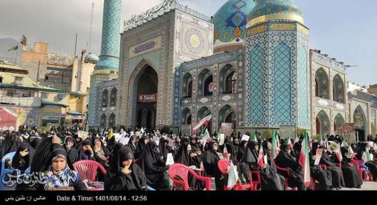 برگزاری اجتماع «مادران آرتین» در امامزاده صالح/ بانوان، اقدامات تروریستی شاهچراغ را محکوم کردند