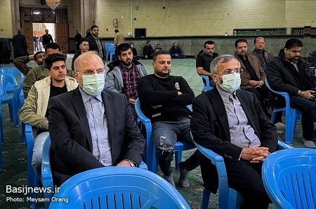 قالیباف در مراسم چهلمین روز شهادت شهید مدافع امنیت «پوریا احمدی»