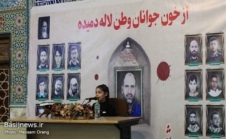 قالیباف در مراسم چهلمین روز شهادت شهید مدافع امنیت «پوریا احمدی»