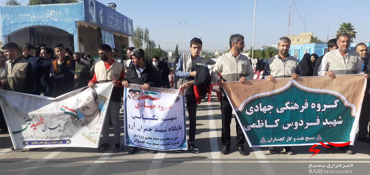 آغاز رزمایش جهادگران فاطمی ( ۲ ) در گچساران آغاز رزمایش جهادگران فاطمی ( ۲ ) در گچساران