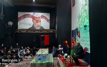 وداع با پیکر شهید مهدی اثنی عشری