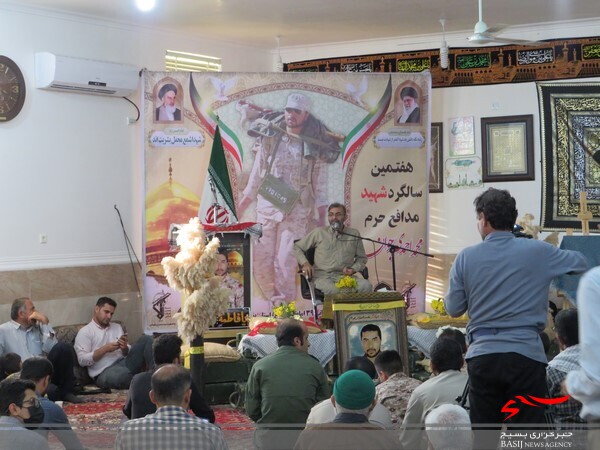 هفتمین سالگرد شهید مدافع حرم شهید احمدی جوان برگزار شد هفتمین سالگرد شهید مدافع حرم شهید احمدی جوان برگزار شد