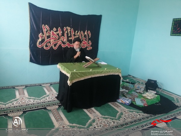 مراسم ایام فاطمیه در مدارس شهر دلوار برگزار شد