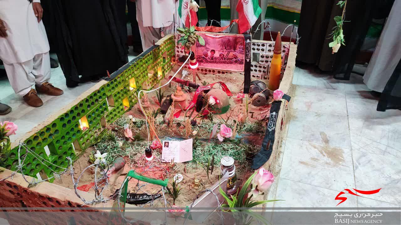 افتتاح نمایشگاه شهدا در شهرستان ریگان افتتاح نمایشگاه شهدا در شهرستان ریگان