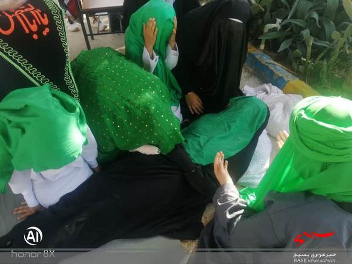 برنامه های گرامیداشت ایام فاطمیه در مدارس بخش دلوار