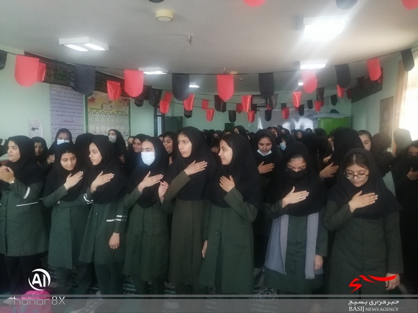 گزارش تصویری از برنامه های اجرایی ایام فاطمیه در مدارس دلوار