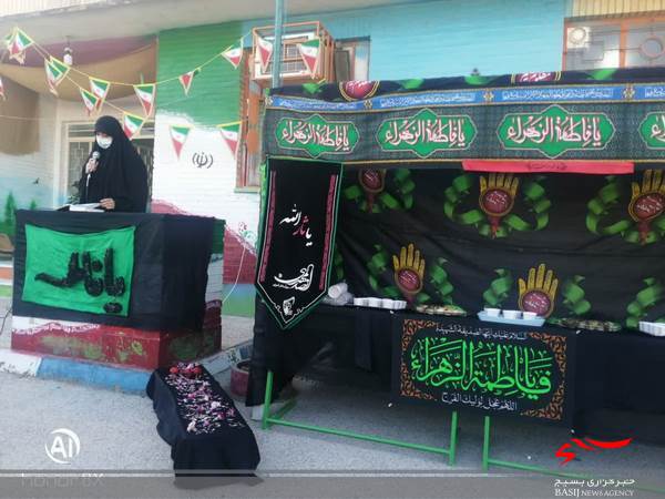 گزارش تصویری از برنامه های اجرایی ایام فاطمیه در مدارس دلوار