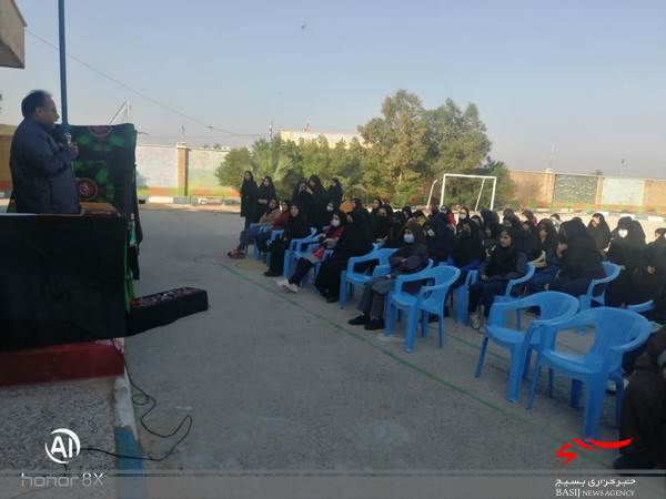 گزارش تصویری از برنامه های اجرایی ایام فاطمیه در مدارس دلوار