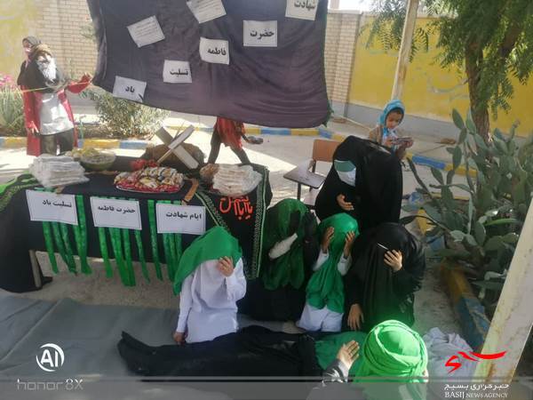 گزارش تصویری از برنامه های اجرایی ایام فاطمیه در مدارس دلوار