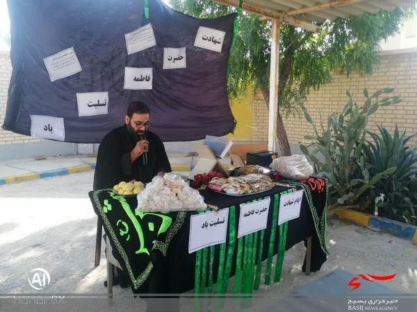 گزارش تصویری از برنامه های اجرایی ایام فاطمیه در مدارس دلوار
