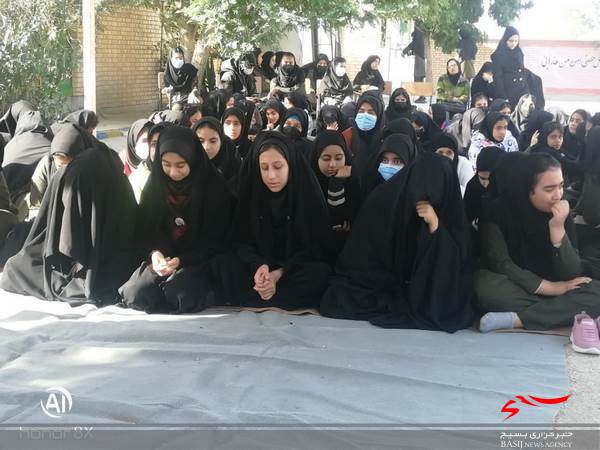 گزارش تصویری از برنامه های اجرایی ایام فاطمیه در مدارس دلوار