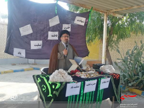 گزارش تصویری از برنامه های اجرایی ایام فاطمیه در مدارس دلوار