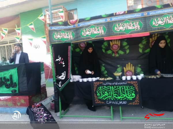 گزارش تصویری از برنامه های اجرایی ایام فاطمیه در مدارس دلوار