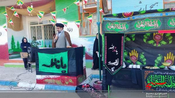 گزارش تصویری از برنامه های اجرایی ایام فاطمیه در مدارس دلوار