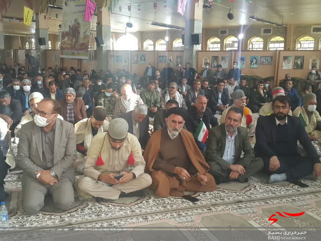 اجتماع باشکوه بسیجیان کهگیلویه و بویراحمد در یاسوج