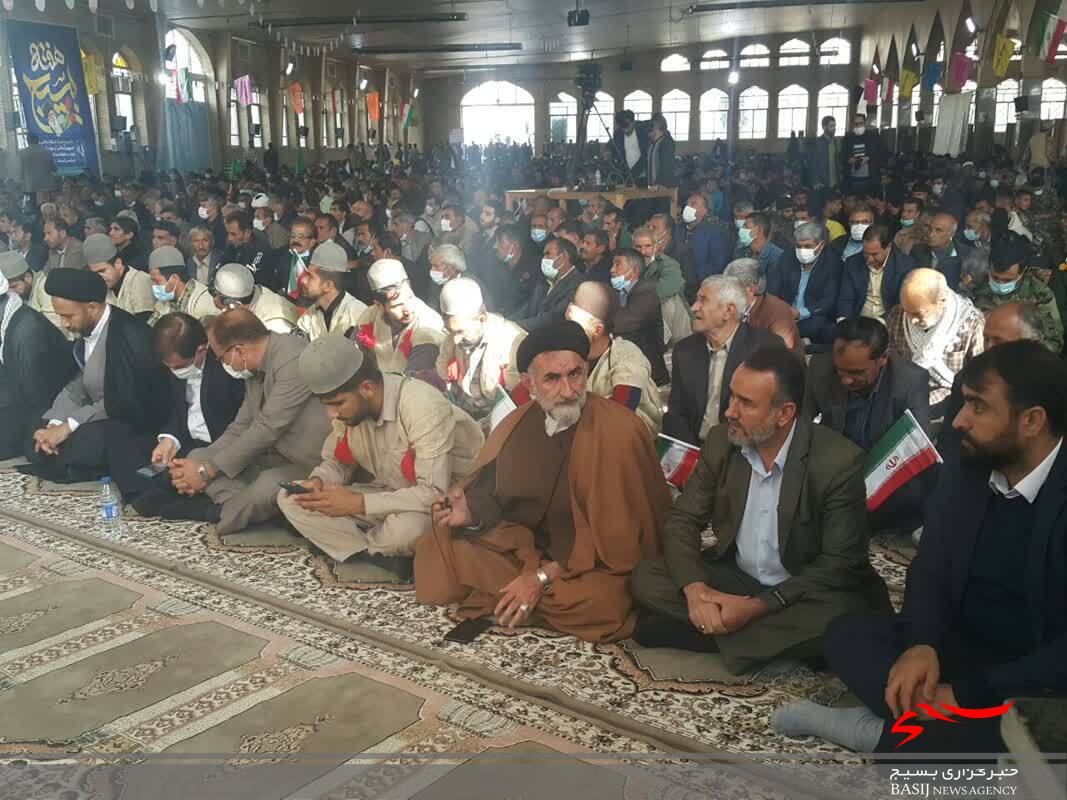 اجتماع باشکوه بسیجیان کهگیلویه و بویراحمد در یاسوج