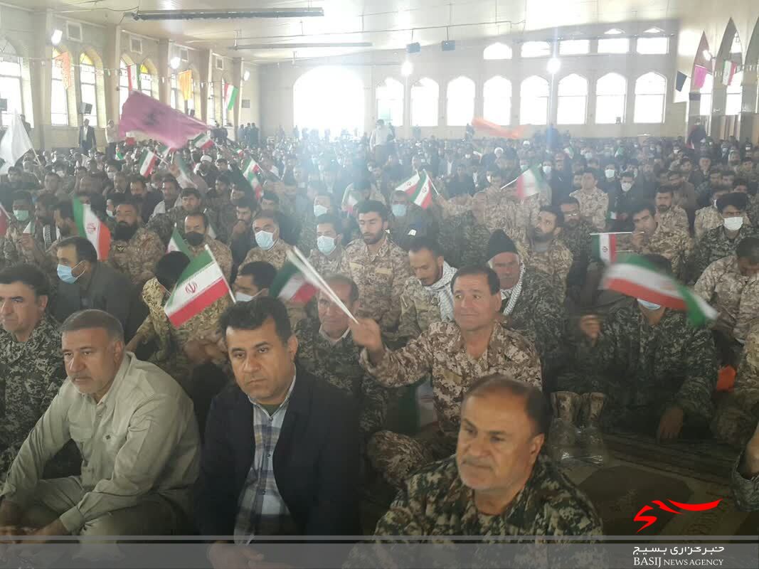 اجتماع باشکوه بسیجیان کهگیلویه و بویراحمد در یاسوج
