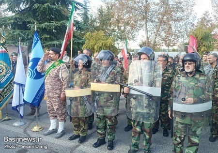 مراسم شکوه مقاومت بسیجیان وزارت ارتباطات و فناوری اطلاعات