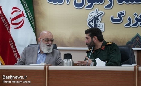 دیدار رئیس و اعضای شورای شهر تهران با سردار فرمانده سپاه تهران بزرگ