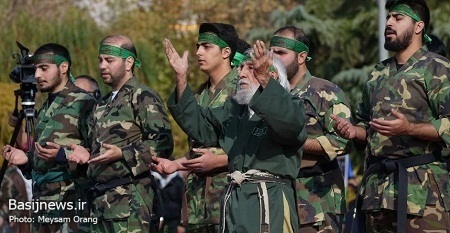 مراسم شکوه مقاومت بسیجیان وزارت ارتباطات و فناوری اطلاعات