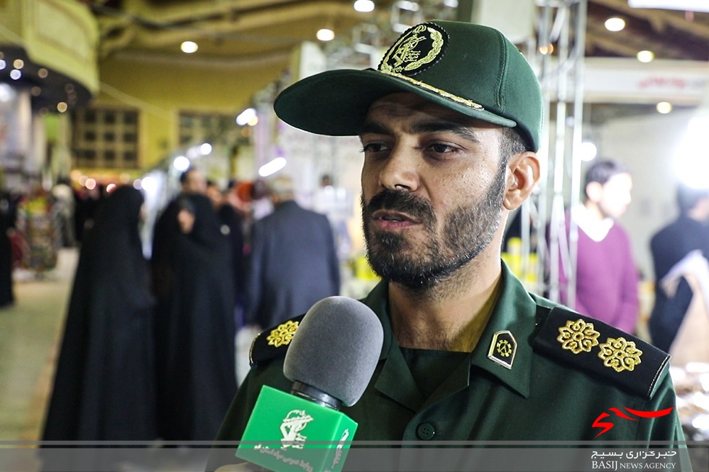 نمایشگاه اقتصاد مقاومتی سپاه استان قم آغاز به کار کرد