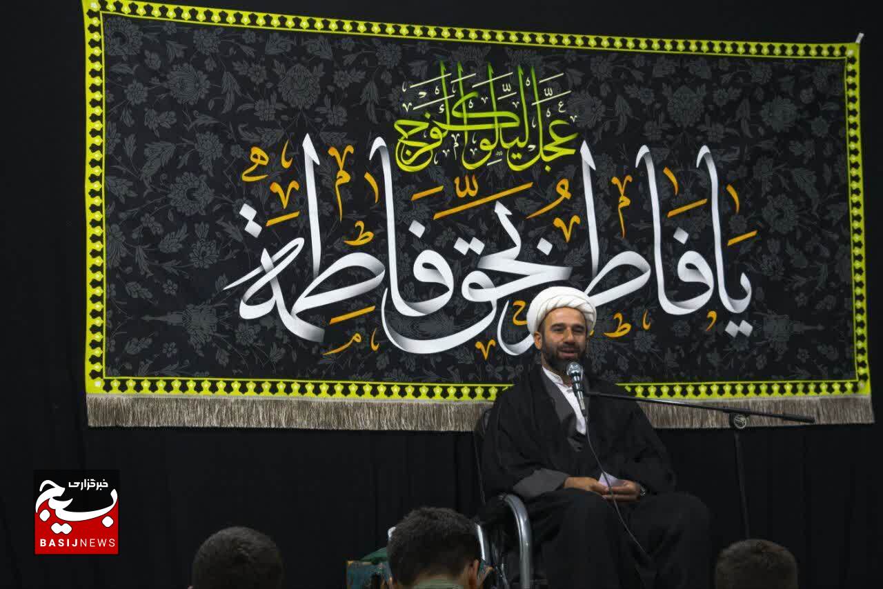 مراسم وفات حضرت خدیجه(س) در گتوند برگزار شد