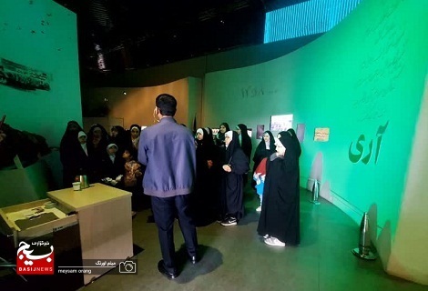 برگزاری اردوی باغ موزه دفاع مقدس به مناسبت روز قشر جامعه زنان