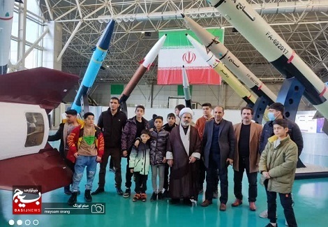 بازدید علمی پایگاه شهید همت از پارک فناوری هوا فضا