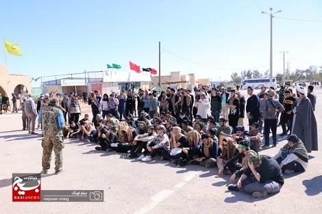 اردوی راهیان نور بسیجیان ناحیه شهید بهشتی به مناطق جنوب کشور