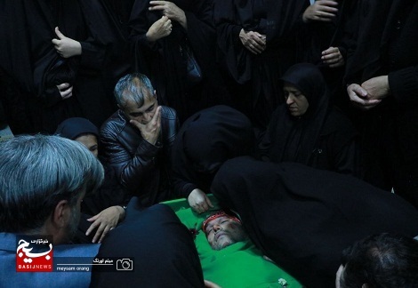 مراسم بدرقه و تشییع پیکر شهیدان مدافع حرم «میلاد حیدری» و «مقداد مهقانی» برگزار شد
