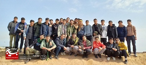 اردوی راهیان نور بسیجیان ناحیه شهید بهشتی به مناطق جنوب کشور
