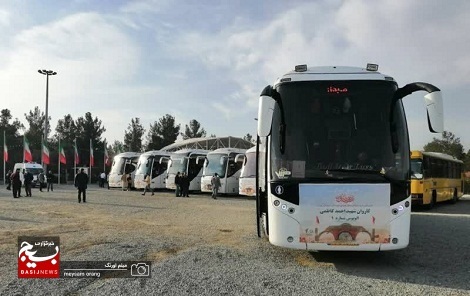 اعزام نخستین کاروان راهیان نور کارکنان شهرداری تهران
