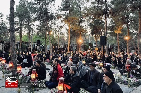 مراسم اردوی خانوادگی راهیان بهشت بسیجیان ناحیه مسلم بن عقیل(ع)