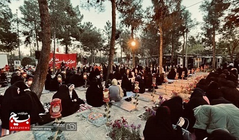 مراسم اردوی خانوادگی راهیان بهشت بسیجیان ناحیه مسلم بن عقیل(ع)