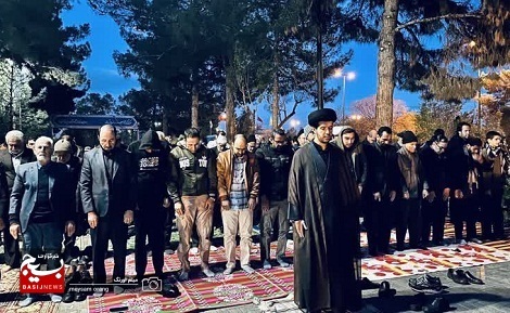 مراسم اردوی خانوادگی راهیان بهشت بسیجیان ناحیه مسلم بن عقیل(ع)