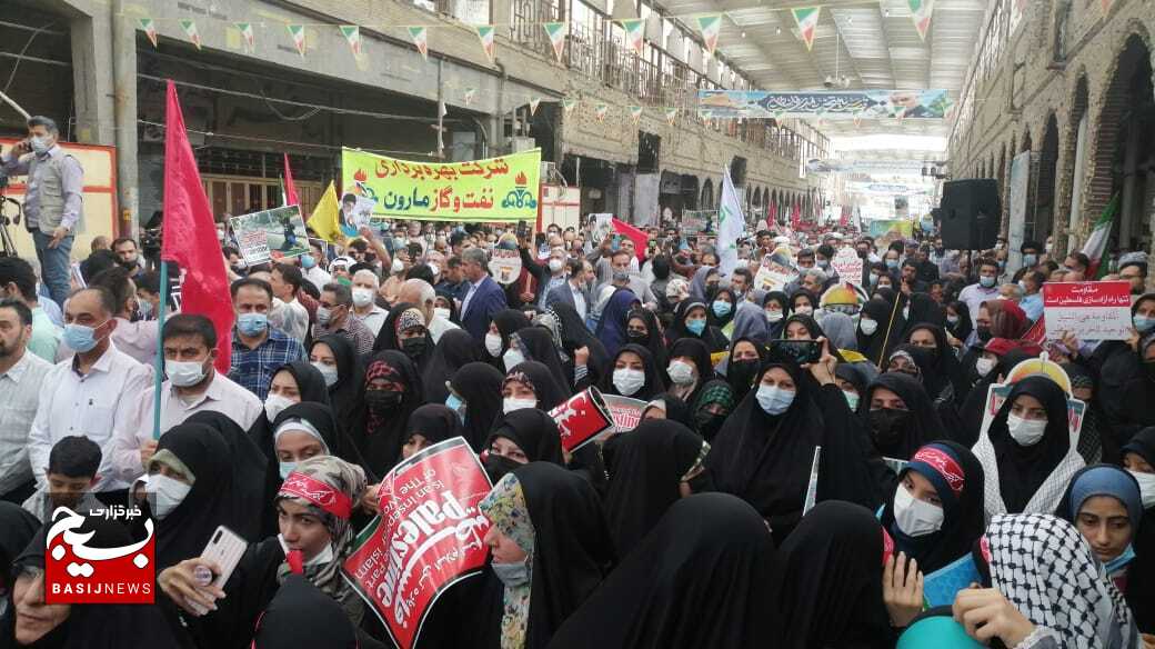 مسیر راهپیمایی روز قدس در اهواز اعلام شد