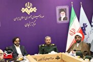 مسئولین سپاه استان زنجان با مدیرکل صدا و سیمای مرکز زنجان دیدار کردند