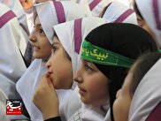 پویش عمو قاسم ویژه دانش آموزان دختر ابتدایی در درگز+ تصاویر و فیلم