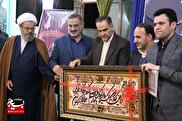 آیین تجلیل از قاری برتر مسابقات قرآن کشور در دامغان به روایت تصاویر