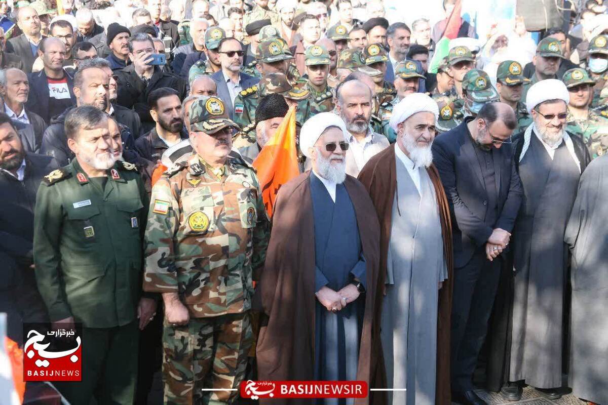 حماسه ۹ دی از قاب دوربین خبرگزاری بسیج قزوین