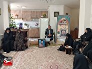 یادواره خانگی شهید «عابدینی» در دلیجان برگزار شد